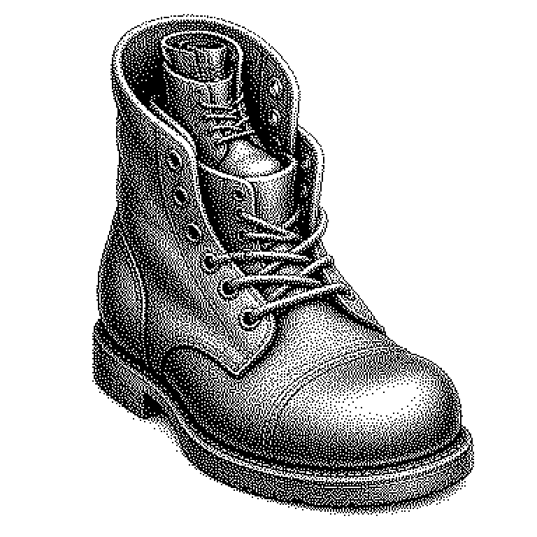 Ablaufskizze des Bootstrapping in drei Stufen: Links ein einfacher Startcompiler in C geschrieben (Stage 0), der den Quelltext des neuen Compilers übersetzt. In der Mitte das Ergebnis, ein erster lauffähiger Compiler der neuen Sprache (Stage 1). Rechts übersetzt dieser erneut denselben Quelltext und erzeugt Stage 2, den fertigen selbsttragenden Compiler. Ein durchgestrichener Pfeil zeigt, dass der Startcompiler danach entfällt.