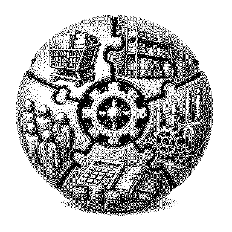 Schema eines ERP-Systems: In der Mitte eine zentrale Datenbank, ringförmig darum angeordnet die Module Einkauf, Lager, Produktion, Vertrieb, Buchhaltung und Personal, jeweils mit Pfeilen in beide Richtungen zur Datenbank verbunden.