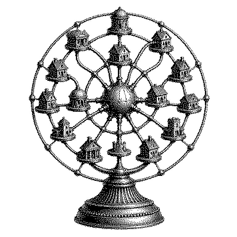 Schema: Mehrere eigenständige Server (Mastodon, Pixelfed, PeerTube, Threads) sind über das gemeinsame Protokoll ActivityPub mit Pfeilen verbunden; ein Nutzerkonto auf einem Server folgt Konten auf den anderen Servern.