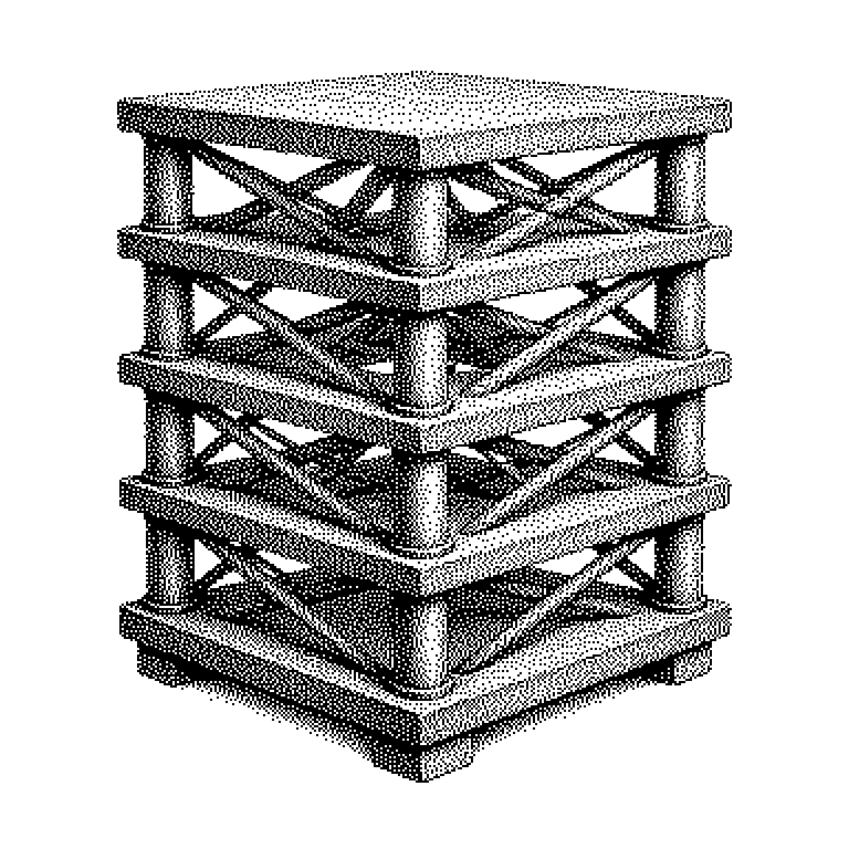 Schema mit zwei nebeneinander gestellten Modellstapeln: links ein klassisches Modell, bei dem jede Schicht nur mit der direkt darüberliegenden verbunden ist; rechts ein Modell mit MLP Cross Layers, bei dem zusätzliche Pfeile von unteren Schichten quer nach oben führen und ein gemeinsam genutzter MLP-Block von mehreren Schichten aus angesteuert wird.