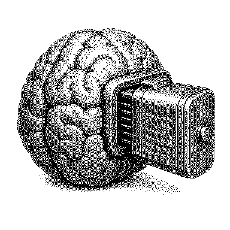 Schema: Ein großes Grundmodell aus mehreren übereinanderliegenden Schichten, dessen Gewichte als eingefroren markiert sind. In einzelne Schichten sind kleine Adapter-Bausteine eingesetzt, die als einzige trainiert werden. Rechts daneben mehrere austauschbare Adapter-Dateien für unterschiedliche Fachbereiche, die an dasselbe Grundmodell angedockt werden können.