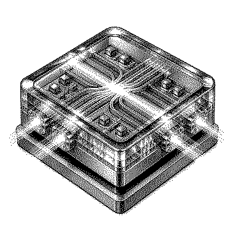 Schematischer Aufbau eines photonisch integrierten Schaltkreises: Ein extern angesetzter Laser speist Licht in einen Wellenleiter auf dem Chip. Der Strahl läuft durch einen Modulator, der ihn im Takt der Daten hell und dunkel schaltet, wird an einer Verzweigung aufgeteilt und trifft am Ende auf eine Photodiode, die das Licht wieder in ein elektrisches Signal umwandelt. Daneben zum Vergleich eine elektrische Kupferleitung, deren Signal mit zunehmender Länge sichtbar verschmiert.