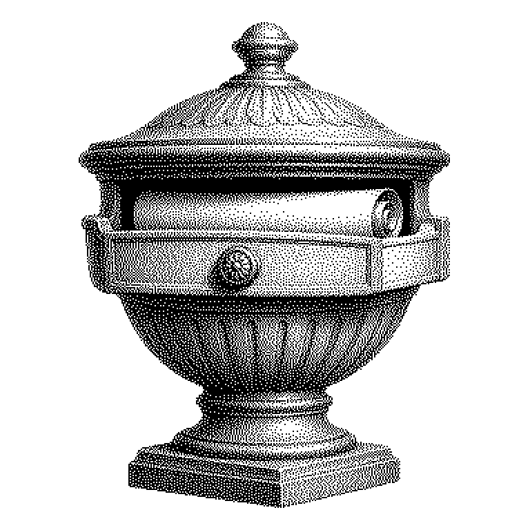 Schema: Ein waagerechter Textblock, der aus drei aneinandergesetzten Teilen besteht — links das Pre-Prompt mit Systemregeln, in der Mitte die Nutzereingabe, rechts das Post-Prompt mit den abschließenden Formatanweisungen. Ein Pfeil führt vom gesamten Block zum Sprachmodell und von dort zur ausgegebenen Antwort.