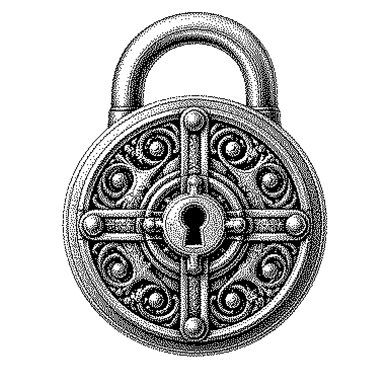 Schema: Klartext wird mit einem geheimen Schlüssel zu Geheimtext verschlüsselt, über einen unsicheren Kanal übertragen und mit demselben Schlüssel beim Empfänger wieder entschlüsselt.