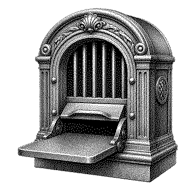 Schema in zwei Ebenen: oben das Anwendungsprogramm im eingeschränkten Benutzermodus, unten der Kernel im privilegierten Modus, dazwischen eine Grenzlinie. Ein Pfeil vom Programm nach unten trägt die Beschriftung Syscall-Nummer plus Argumente, ein Rückpfeil nach oben das Ergebnis. Unter dem Kernel führen Pfeile zu Festplatte, Netzwerk und Arbeitsspeicher.