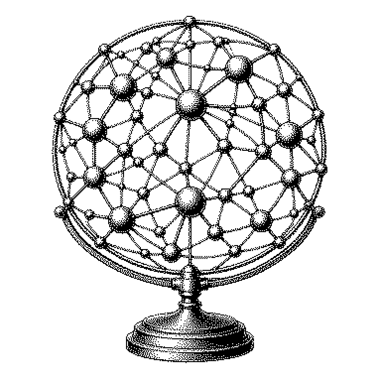 Schema eines Wissensgraphen: beschriftete Kreise für Marie Curie, Warschau, Polen und Nobelpreis, verbunden durch benannte Pfeile wie \"geboren in\", \"liegt in\" und \"erhielt\".